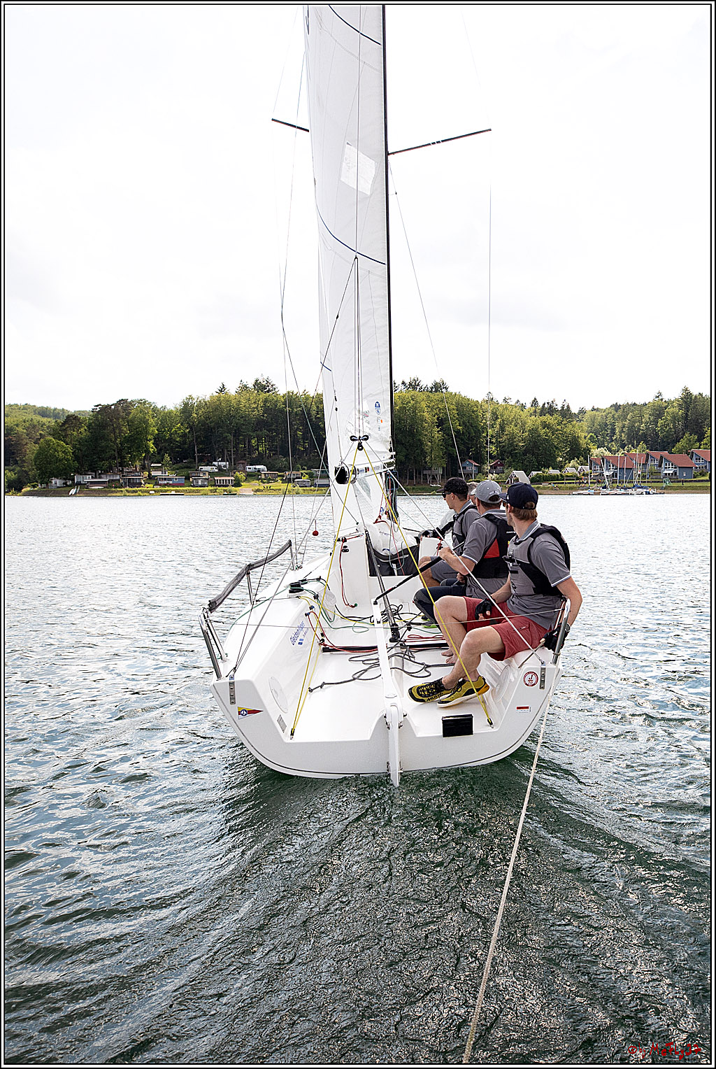 J70 - WOODLAND, 12.06.2021 Segelboot; Segeln; Woodland; Spinnaker; J70; Sorpesee; Sauerland